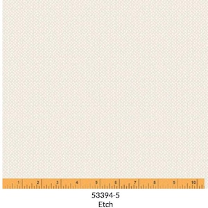 Etch-White on White-Ruby Collection-Whistler Studios-Windham Fabrics-100 Percent Cotton-Quilting Cotton-53394-5-Cut to Size