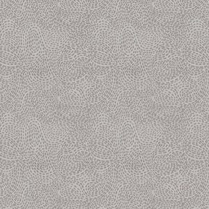 May include: A seamless pattern with a light gray background and a repeating pattern of small, dark gray, hand-drawn circles.