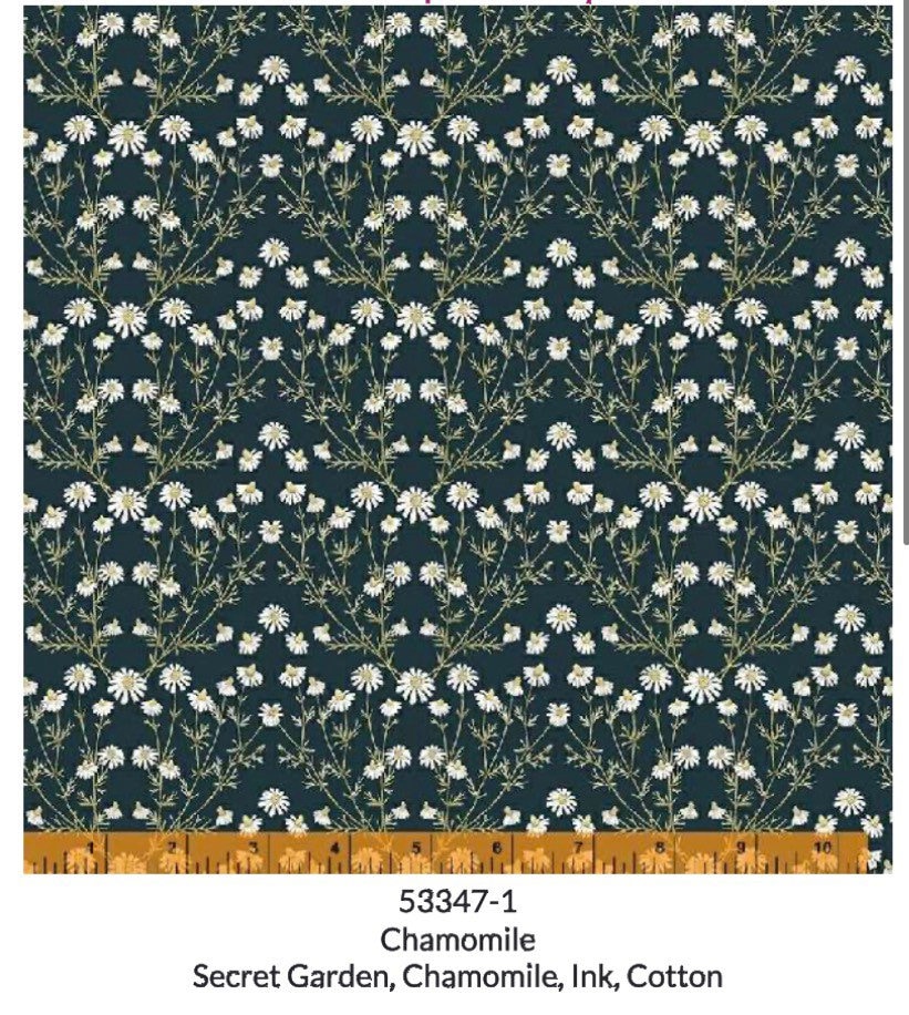 Secret Garden Chamomile in Ink Secret Garden Chamomile in Ink