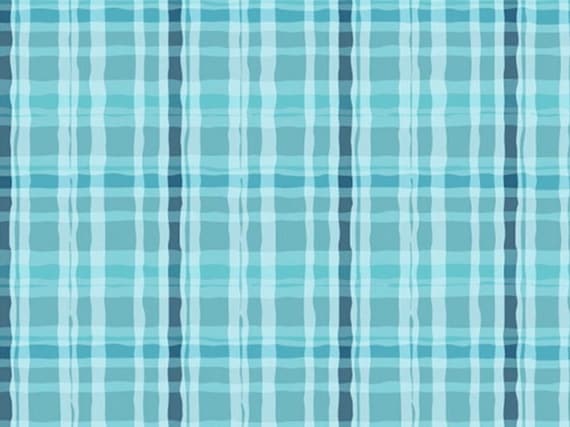Plaid-Teal-Sea Glass-Joyful Collection-Suite B-Carol Moellers Designs-100% Quilting Cotton-SBF922140915SB-Cut to size