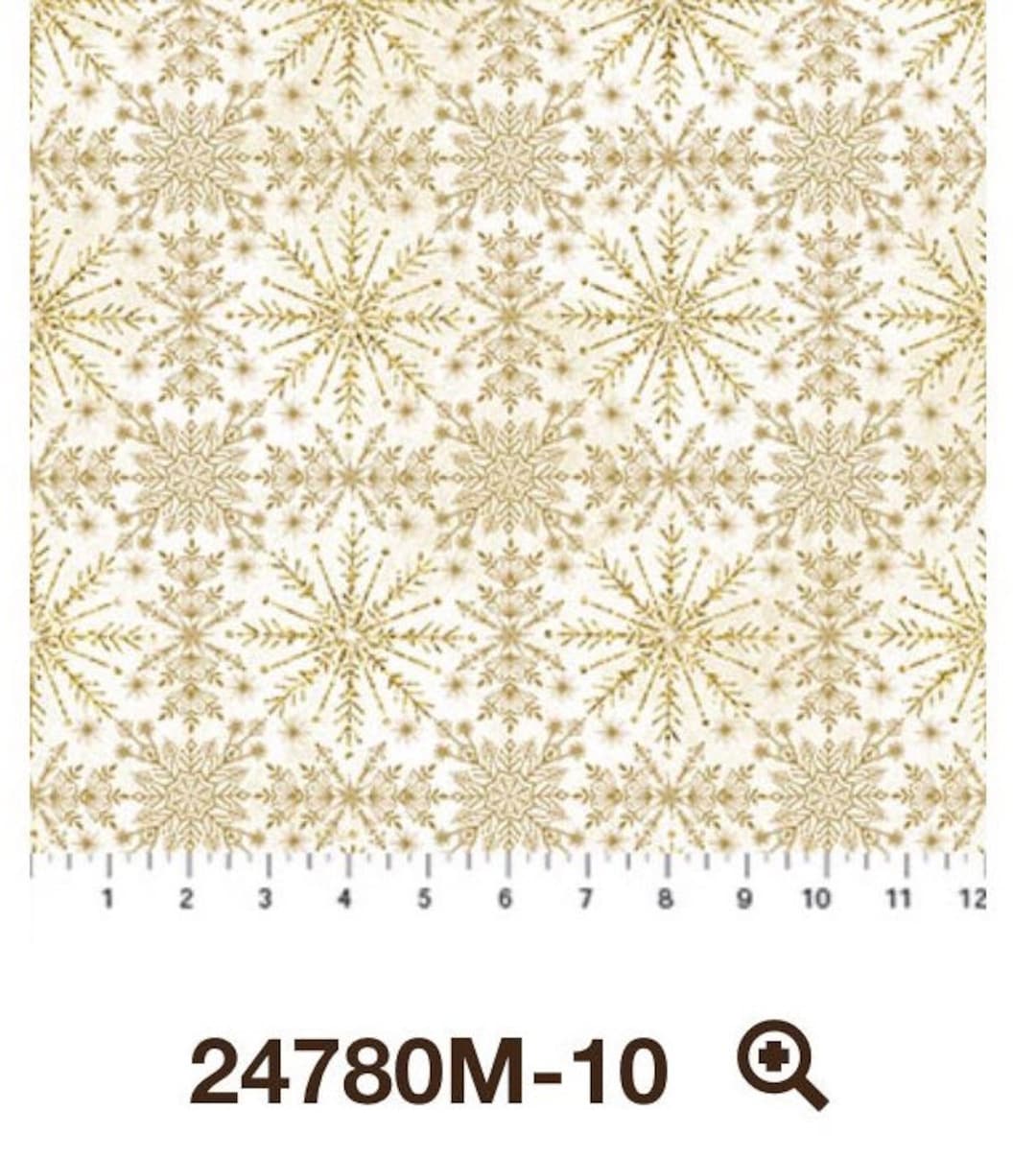 Snowflake Damask-metallic-white-gold-christmas Joy Collection ...