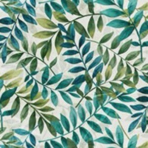 Tropical Leaves-Passion Vine-Navy Teal Green White-Passion Collection-Northcott Studios-100% Quilting Cotton-24495-11-Cut to size