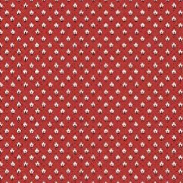 Foulard-Ruby Red-Ruby Collection-Whistler Studios-Windham Fabrics-100 Percent Cotton-Quilting Cotton-53392-3-Cut to Size