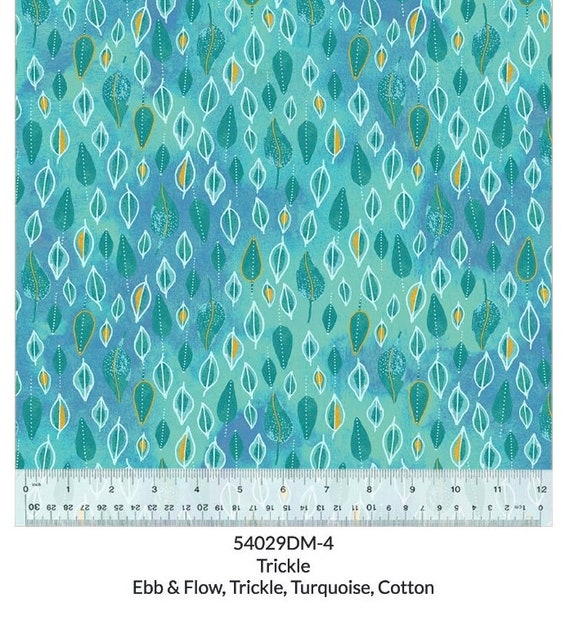 Ebb & Flow Trickle in Turquoise Ebb & Flow Trickle in Turquoise