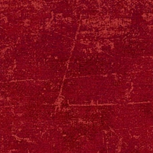 May include: A close-up of a deep red textured surface with a distressed look. The surface has a subtle pattern of small, irregular shapes.
