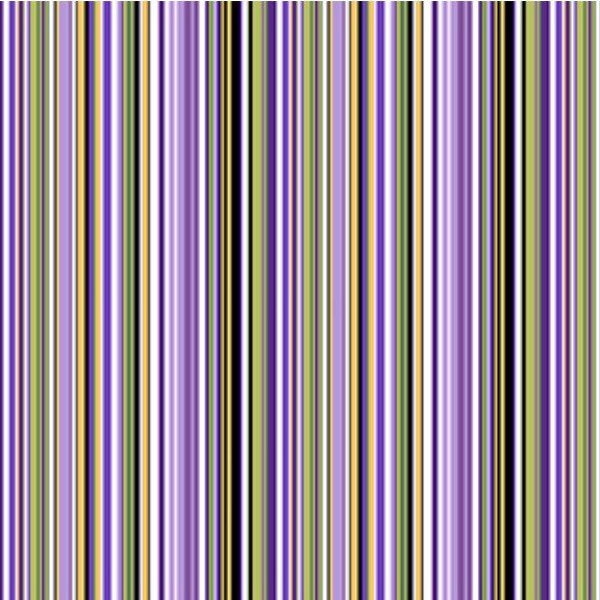 Barcode Stripe-White-Garden-Flowers-Bees-Basket-Lavender Market Collection-Deborah Edwards-Northcott-100% Cotton-24483-10-Cut to size