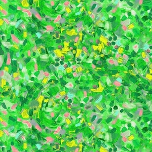 Dibby Dabby-Green-Impressions Collection-Windham Fabrics-100 Percent Cotton-Quilting Cotton-53017D-4-Cut to Size