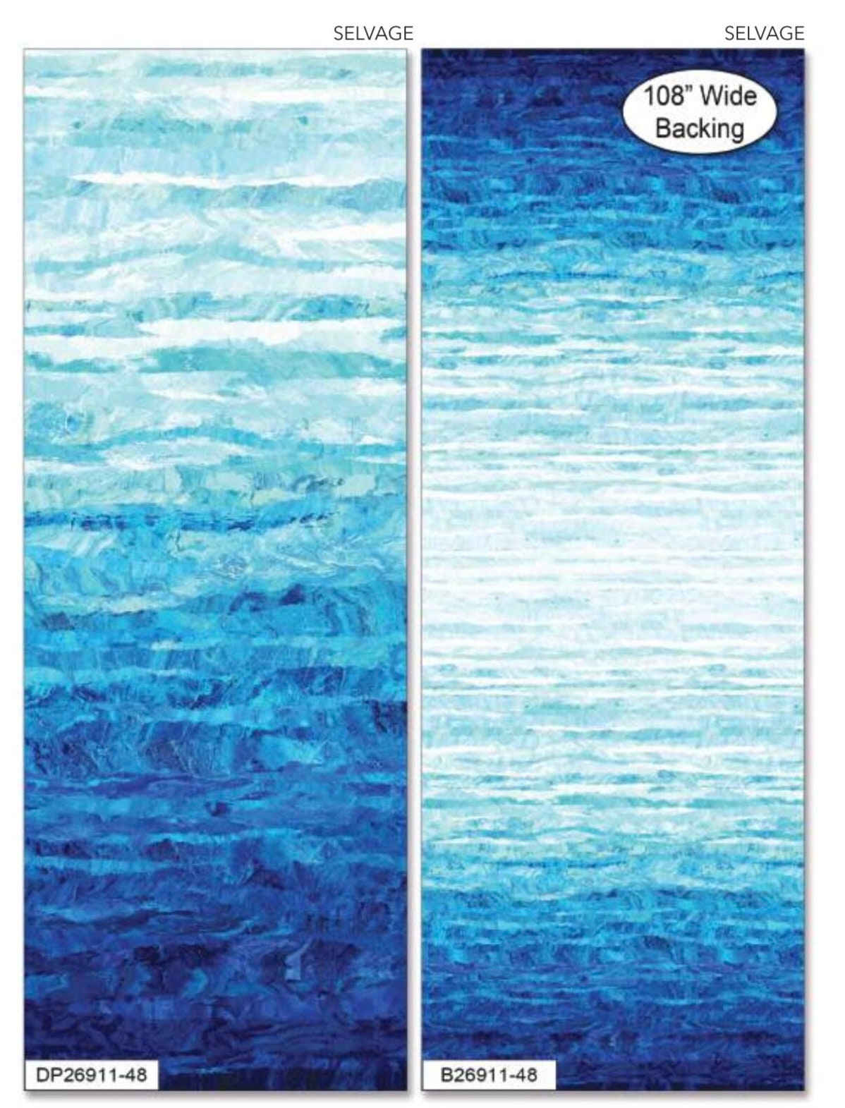Palm Beach-full Width Borderless Panel Print-repeats Every 28 ...