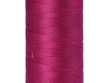 Thread-Mettler Silk Finish 100% Cotton Mercerized Thread-50 WT-500 Meters (547 yards)-Peony-Color 9104-1417