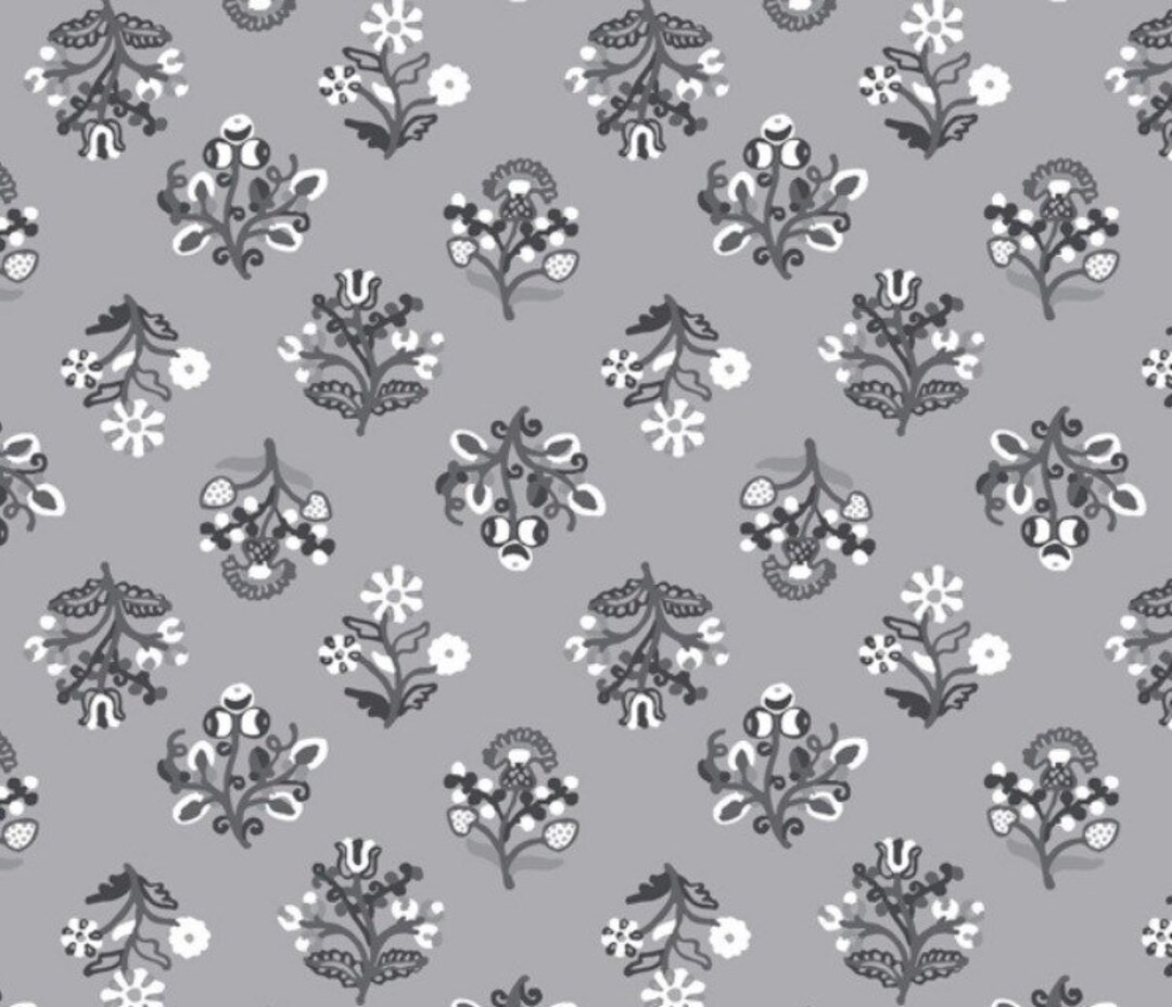 Embroiderygrey Whitewindham Fabricsisobel Collection100 Percent Cottonquilting Cotton52981