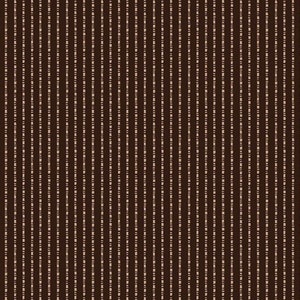 May include: A brown fabric with a subtle pattern of thin white lines. The lines are evenly spaced and create a striped effect.