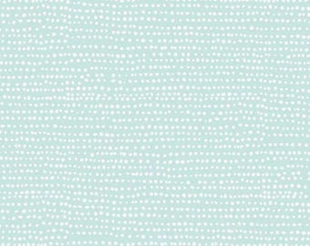 Mint-Moonscape Collection from Dear Stella Designs-Irregular Dot-100 percent quilting cotton