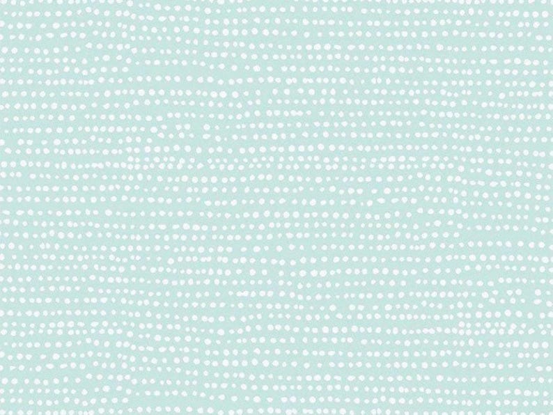 Colección Mint-Moonscape de Dear Stella Designs - Puntos irregulares - 100 % algodón para acolchado imagen 1