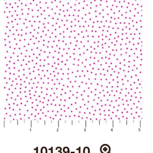 Pin Dot-White and Pink-Flirty Collection-Patrick Lose Studios-Northcott-St Valentines Day-Heart-Love-100% Cotton-10139-10-Cut to size