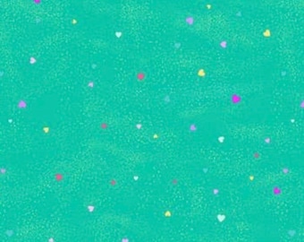 Hearts-dark Turquoise-rainbow-unicorn Love Collection