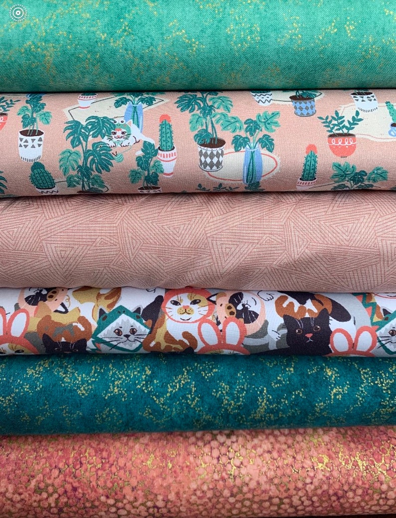 Plants and Catspaint Brush Studiohats for Cats Etsy