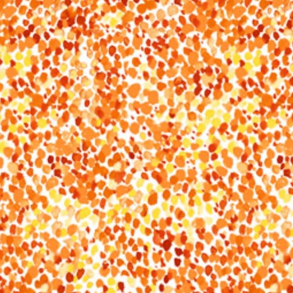 Lush & Lively-Dots-Orange-Yellow-Jacqueline Maldonado-FIGO-100% cotton-90640-56-Cut to Size