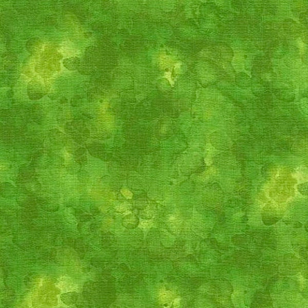 Green Tone on Tone-Lime-100 Percent Cotton-Timeless Treasures-Watercolor Texture-KIM-C6100-100%  Cotton-Cut to size