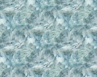 108” Wide Backing-Quilt-Tundra Crossing Collection-Rock Texture-Blue-Northcott Fabrics-Deborah Edwards-Melanie Samra- 100% Cotton-B28294-44