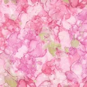 May include: Abstract pink and green watercolor background with a marbled effect. The colors are soft and blend together seamlessly, creating a delicate and ethereal look.