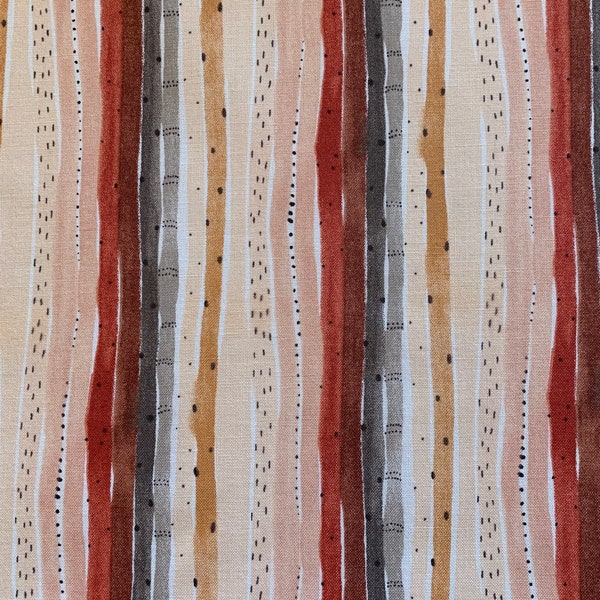 Wild West-Stripes-FIGO Fabrics-Designer Sara Boccaccini Meadows-90435-10-100% Cotton-Quilt Fabric-Cut to size