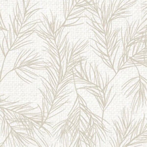 Pine Needles-Off White-White Linen Christmas Collection-Northcott Fabrics-100 % Cotton Fabric-25432-10-Cut to Size