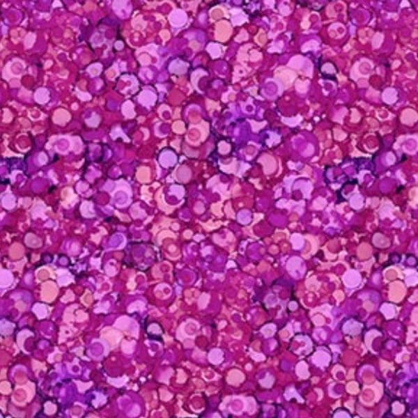 Modern Love-Ink Blot Texture-Dark Pink-Northcott-Deborah Edwards and Melanie Samra-Vibrant Watercolor-100% Cotton-DP24445-28-Cut to size