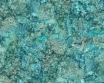 Bliss Basics-Tranquility-Blue-Green-Teal-Ocean-Northcott-Vibrant Watercolor Digital Print-100% Cotton-DP23887-61-Cut to size