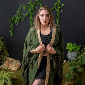Tribal Kimono | Ethnic Poncho | Kimono Cardigan | Cotton Kimono
