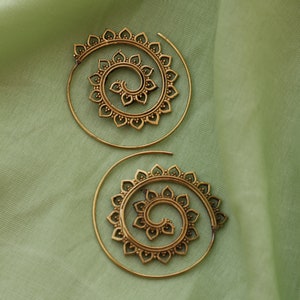 Spiral Earrings | Bohémian earrings