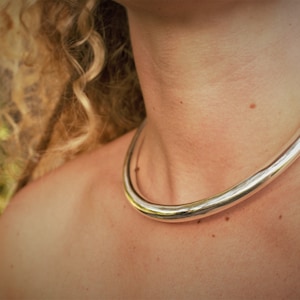 Silver Choker Necklace, Collar Necklace, silver Necklace,silver Choker, Bohemian Choker, Choker For Women, Collar For Women, Size-Medium