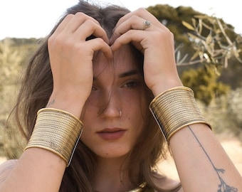 Goddess Bracelet | Antiqued Brass Cuff |Brass Cuff Bracelet | wrist bracelet | Boho Style Bracelet | Tribal Bracelet | SOLD INDIVIDUALLY