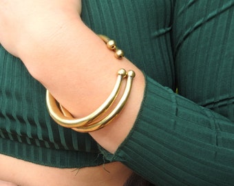 Goddess Bracelet/ Brass Bracelet/ Tribal Jewelry/ Bracelet for her/ Boho Style/ Tribal Style.