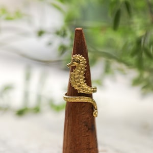 SeaHorse Ring | Adjustable Ring