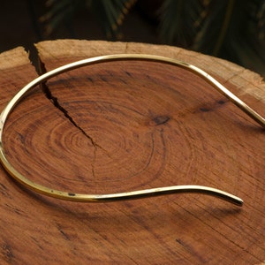 Tribal Brass Choker | Ethnic Choker Necklace | Brass Cuff Necklace.