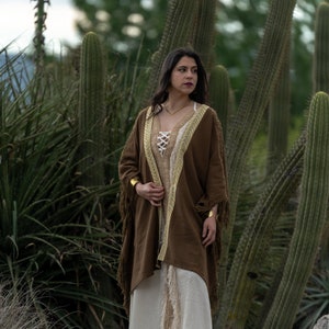 Tribal Kimono | Ethnic Poncho | Kimono Cardigan | Cotton Kimono