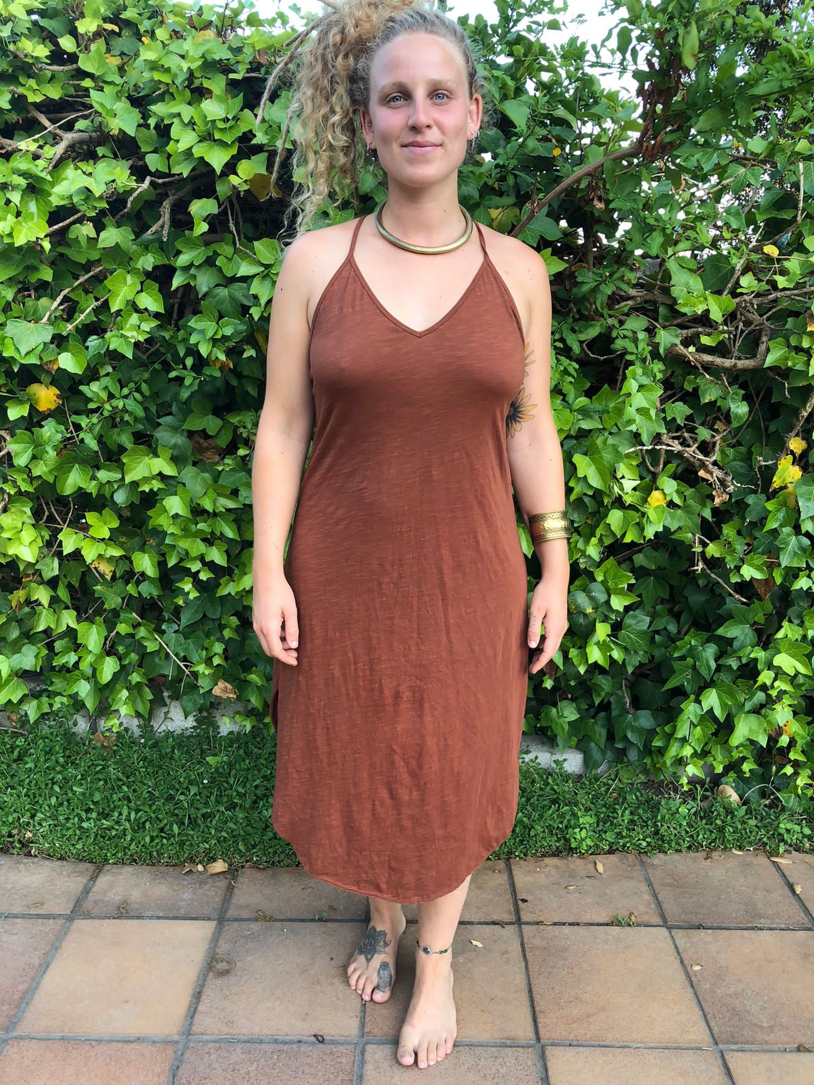 Brown Slip Dress / Women Slip Dress / Ropa de mujer / Vestido Etsy España