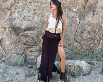 The Saali Skirt | Organic Tribal Skirt | Long Skirt | Boho festival style | Tribal style | Goddess Skirt | Natural Clothing