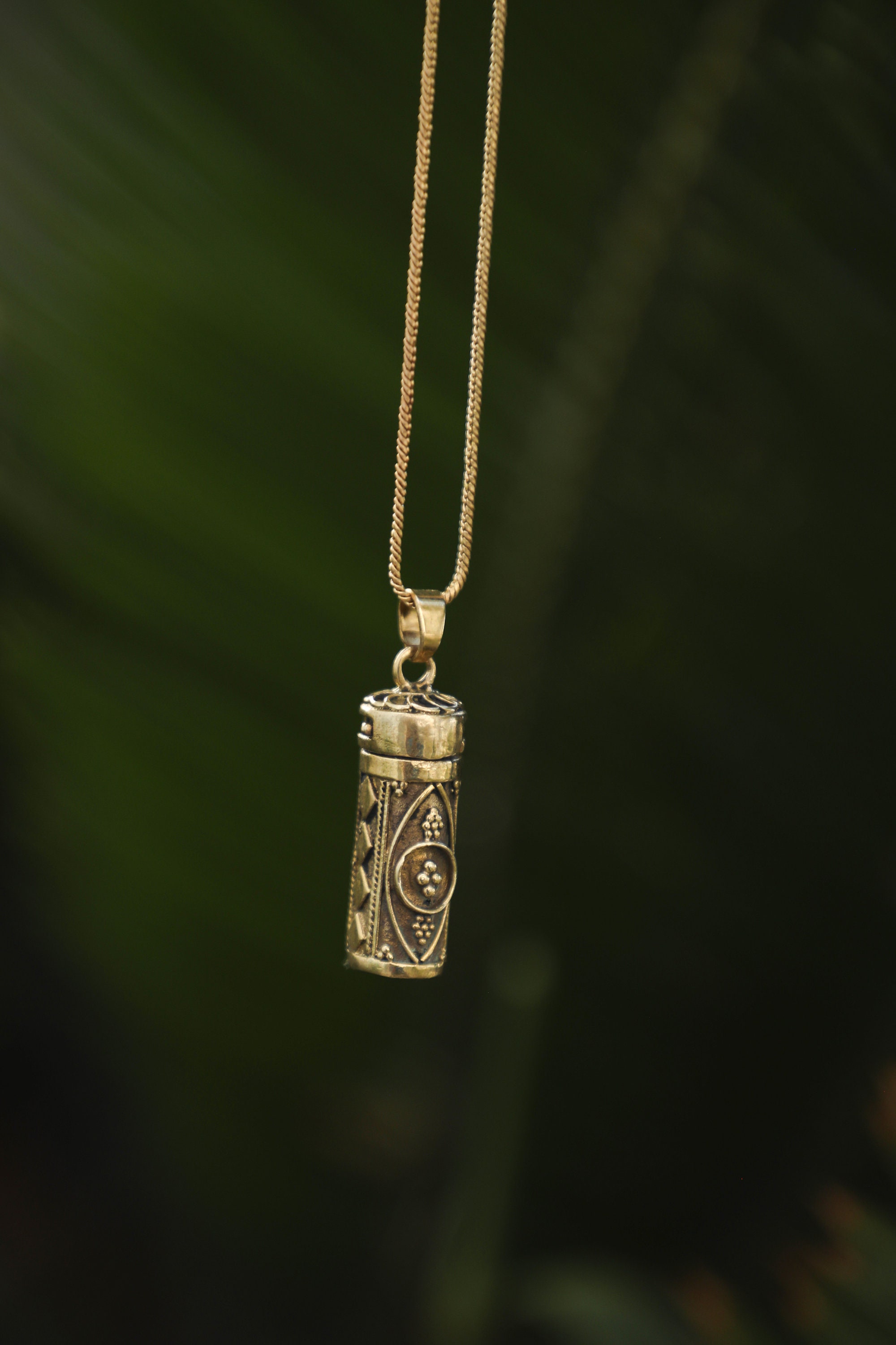 Box Pendant Necklace Prayer Box Pendant Box Pendant Taweez Box Pendant With Chain OPENS Etsy Australia