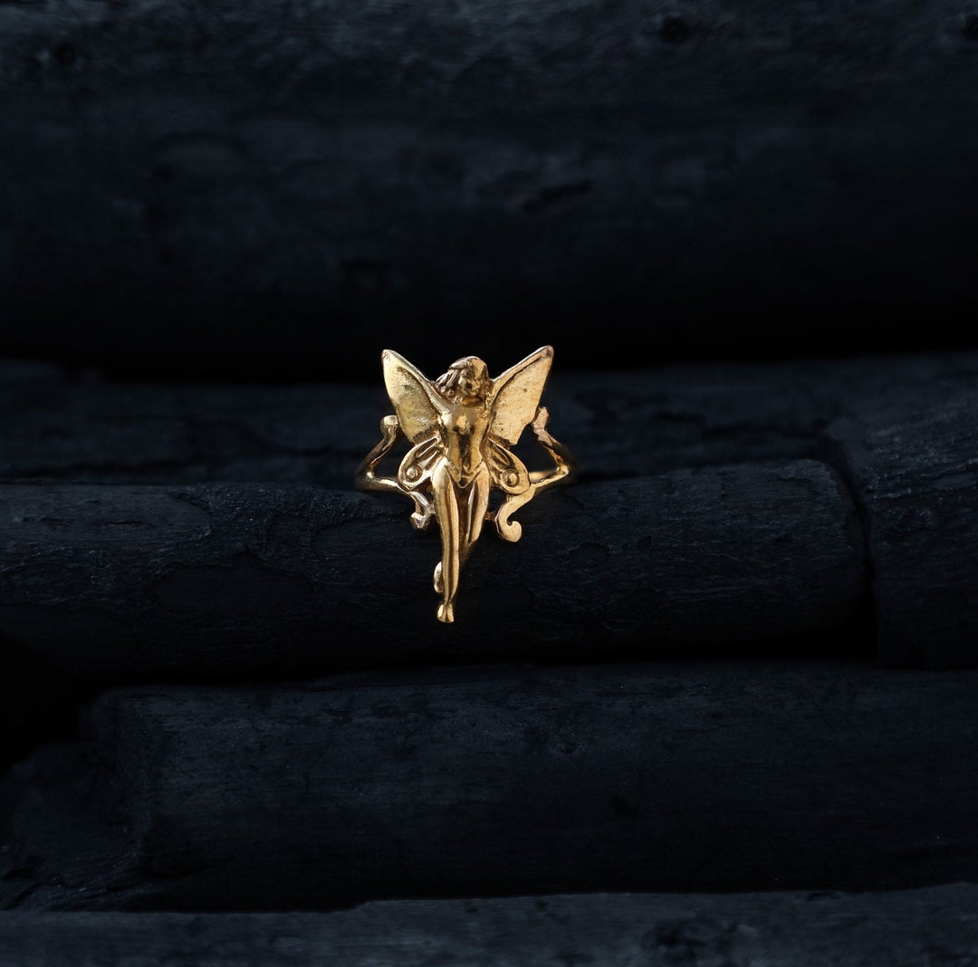 Angel Ring | Dainty Ring | Minimalist Ring | All Size Open | Jewelry ...