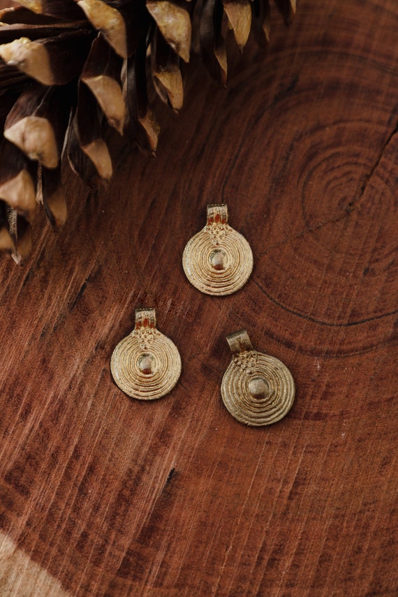 Brass Charms Brass Pendants Charms for Macrame Jewelry