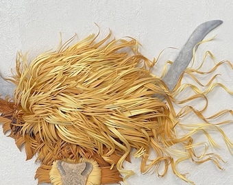 Odcienie sztuki Windswept Highland Cow