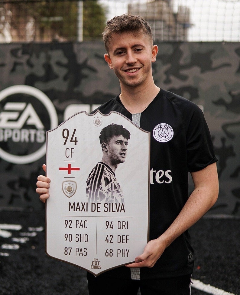Personalised FIFA Card Ultimate Team FIFA 20 Custom Plastic Etsy