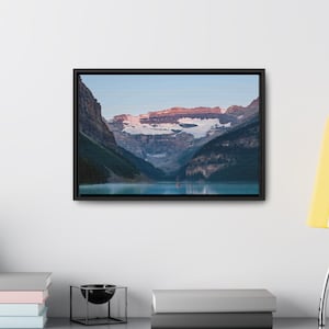 Lake Louise Original Birch Bend Photo Gallery Canvas Wraps, Lake Louise Wall Art, Banff Wall Art, Alberta Canada, Lake Louise Photo