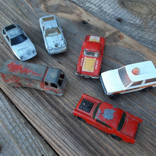 Old Metal Toy Trucks Etsy