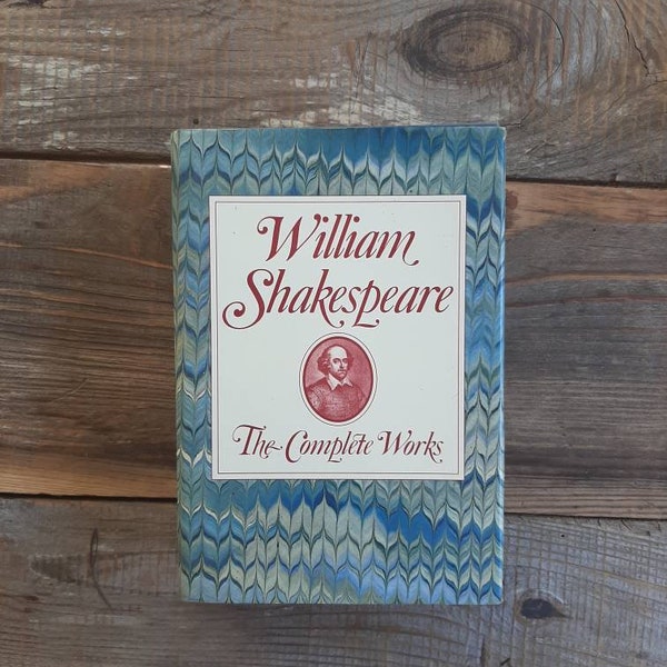 William Shakespeare The Complete Works- 1988 Dorset Press edition// Romeo and Juliet// Love poems and plays-Hardback// poetry book