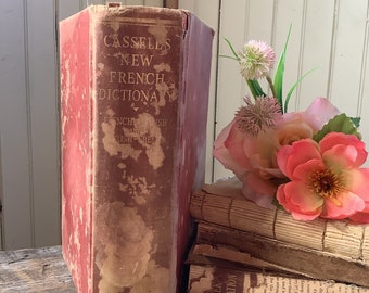 1951 Cassells Französisch-Englisch/Englisch-Französisches Wörterbuch, herausgegeben von Ernest A. Baker