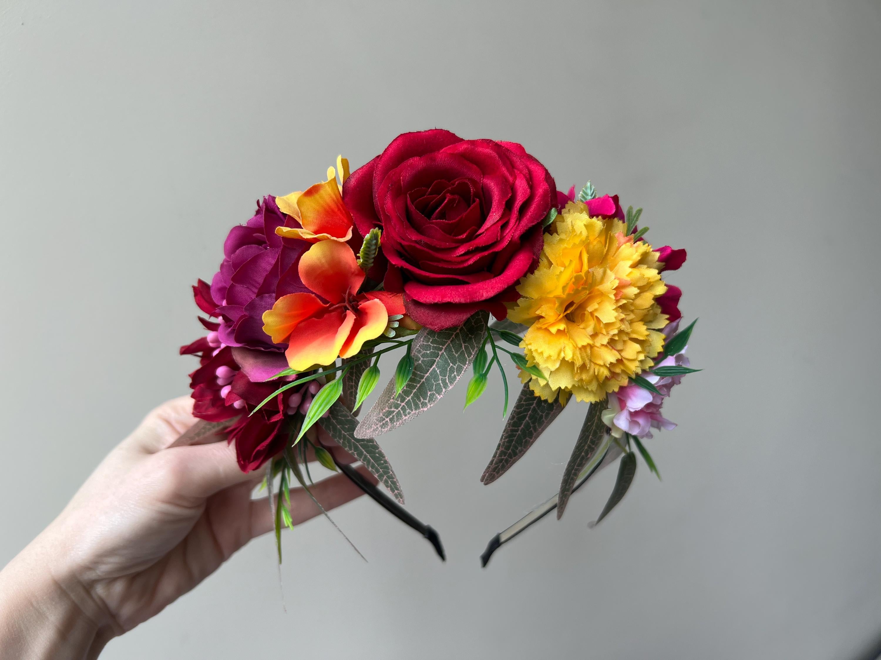 Catrina Floral Crown - Etsy display picture 1