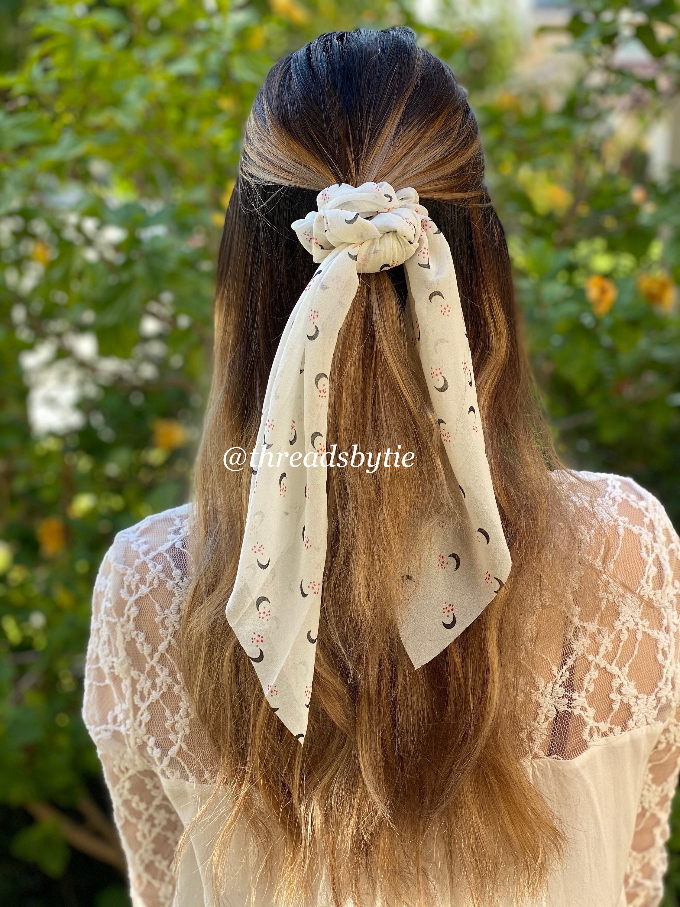 HAIR SCARF SCRUNCHIE