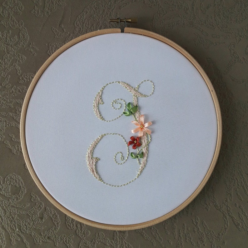 Hand embroidery pdf alphabet floral letter j pattern pdf  etsy Hand embroidery pdf alphabet floral letter j pattern pdf  etsy